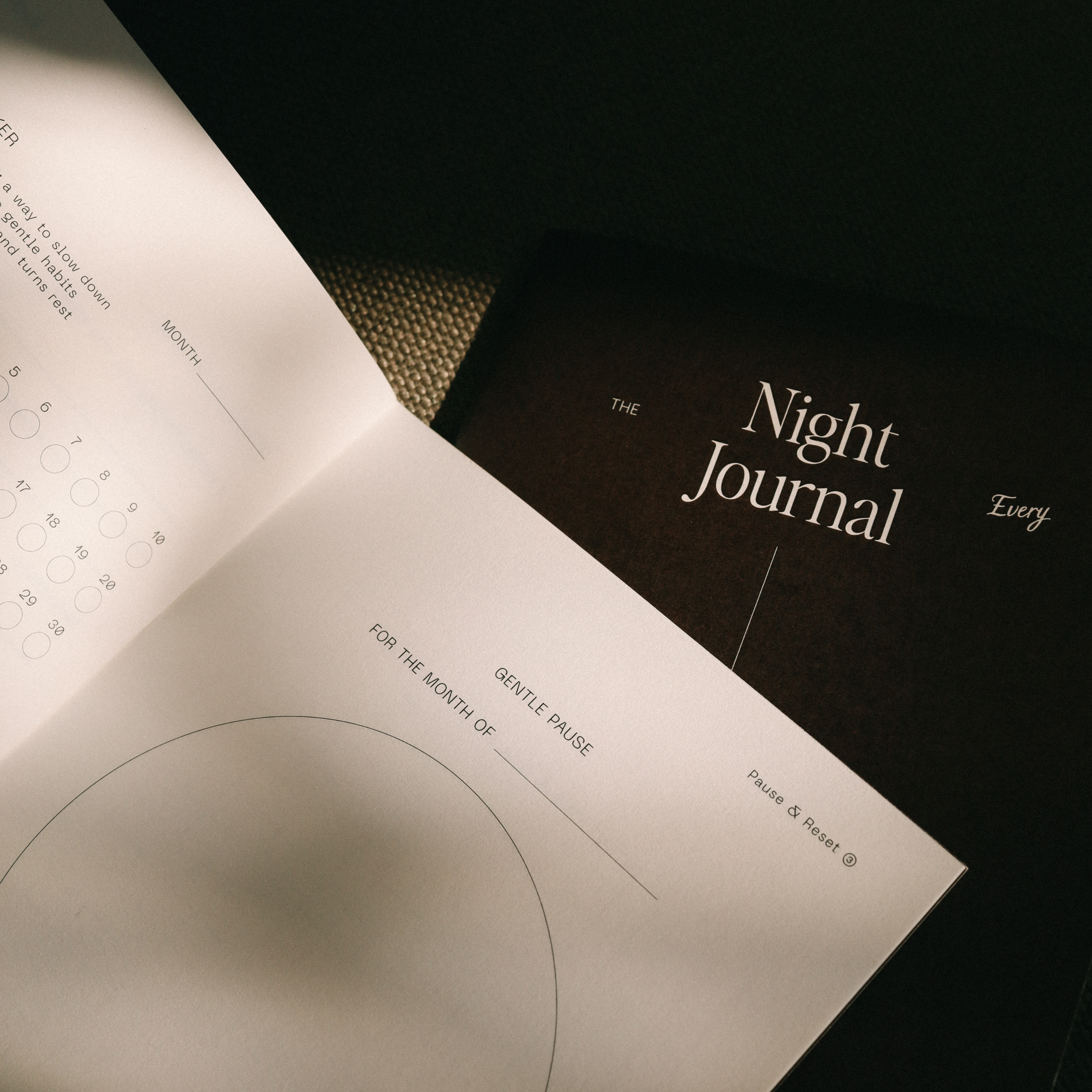 The Every Night Journal Duo Bundle | 1-Month Guided Journals